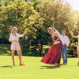 Croquet on the lawn, secret gardens and artisan samples – our guide to eating and drinking your way through Providore Park