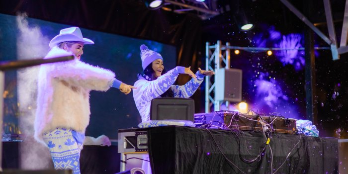 Snow Party on The Lawn with Stace Cadet DJ Set