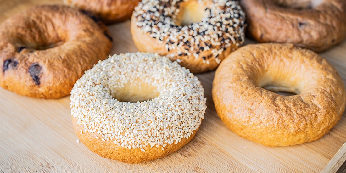 Wrap your mitts around a loaded bagel from Varsity Lakes' UE Bagels