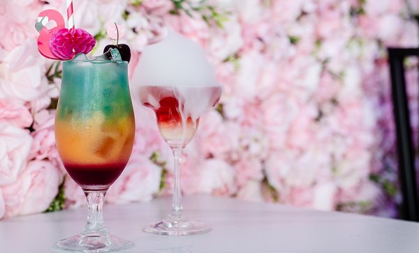 Enjoy yum cha and cocktails amongst the cherry blossoms at The Lume Coolangatta