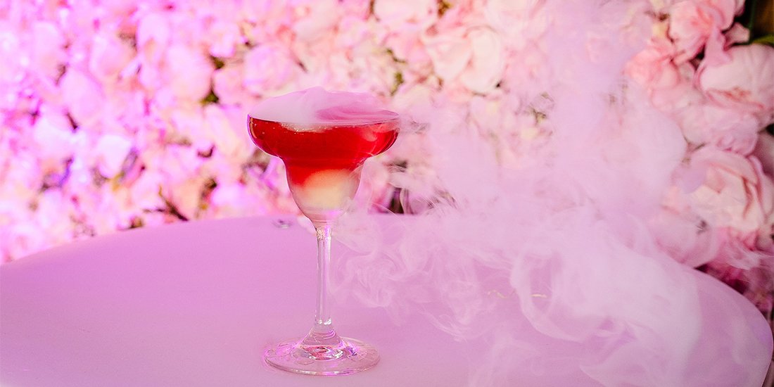 Enjoy yum cha and cocktails amongst the cherry blossoms at The Lume Coolangatta