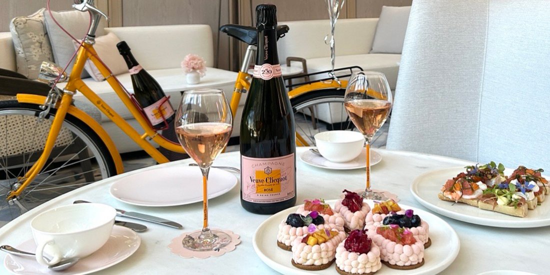 Pop your pinky at The Langham, Gold Coast for the Veuve Clicquot Rosé Afternoon Tea