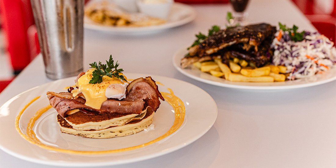 Step back in time at Burleigh Waters' brand-new 1950s-inspired Pancake Diner