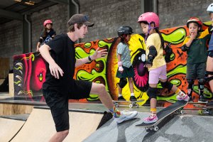 Learn to Skate at Level Up Skatepark