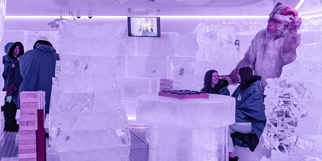 Ice ice baby – Surfers Paradise has welcomed a bar made entirely of ice