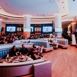 Multi screens and mega feasts – catch all of this season’s sport live and loud at the Sports Bar