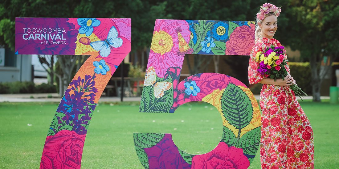 Feel the flower power as Toowoomba Carnival of Flowers unveils its 75th anniversary program