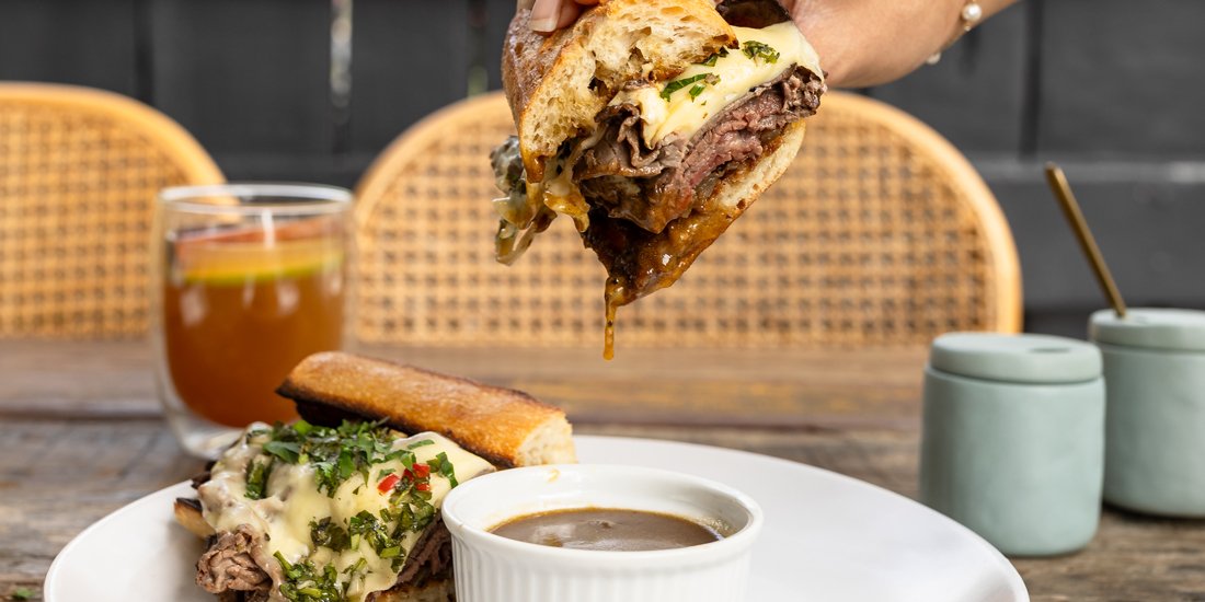 Tarte Beach House drops a hearty new winter menu featuring a loaded cob and French dips
