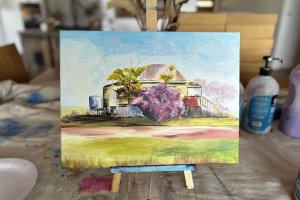 Paint and Sip in Mudgeeraba