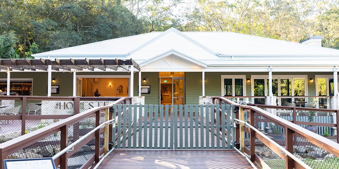 Currumbin Wildlife Sanctuary unveils a new paddock-to-plate restaurant and events space called The Homestead