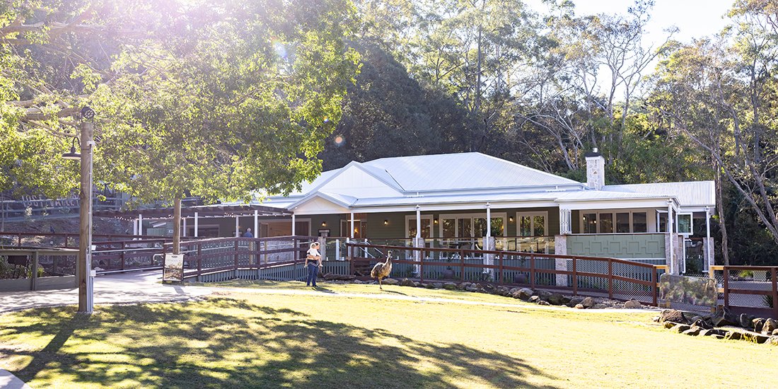 Currumbin Wildlife Sanctuary unveils a new paddock-to-plate restaurant and events space called The Homestead