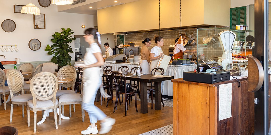 The owner of Sofia's Restaurant & Bar in Broadbeach has opened Euro-style bakery FARINA & Co in Southport