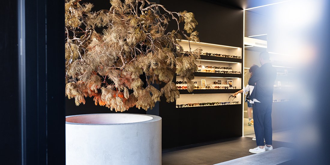 Take a peek at Valley Eyewear's eye-catching new flagship store in James Street Burleigh Heads