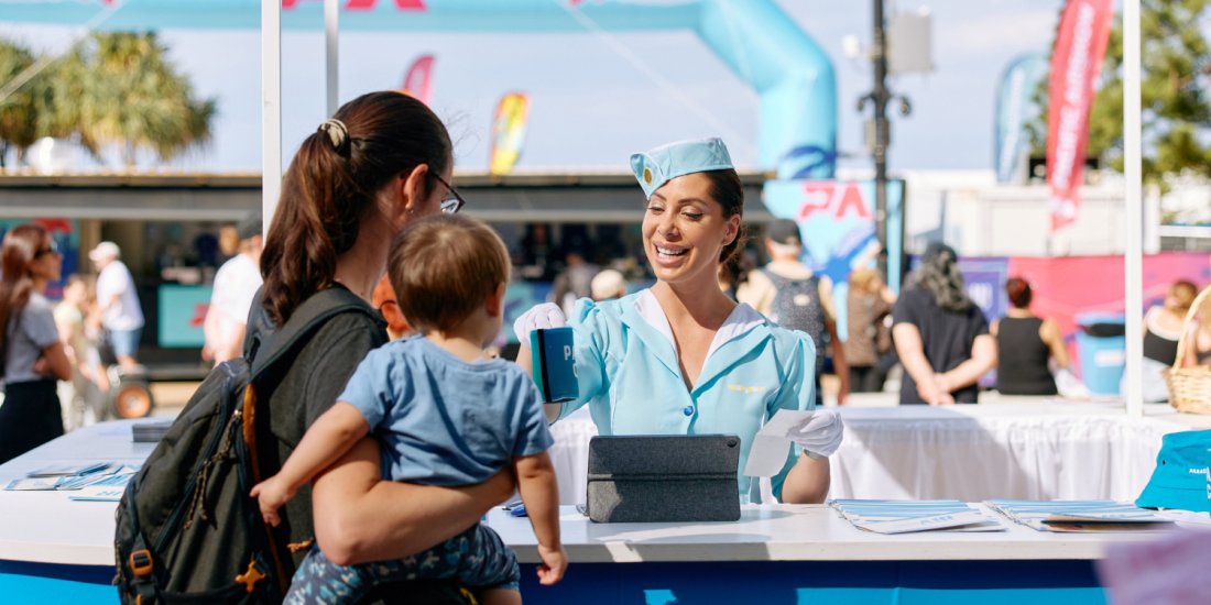 Check in to Paradise Centre for a front-row seat to the Pacific Airshow