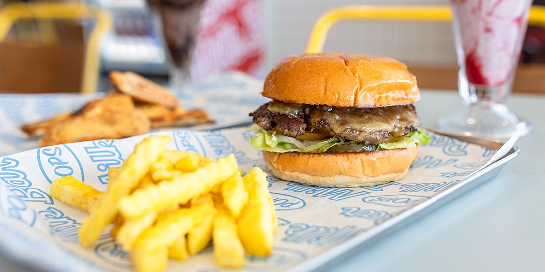 Pop's Milk Bar brings a touch of nostalgia to Southport with jaffles, burgers and shakes